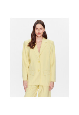Gestuz Сако Lorelaigz 10906974 Жълт Oversize - Pepit.bg