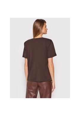 Gestuz Тишърт Jorygz 10904992 Кафяв Regular Fit - Pepit.bg
