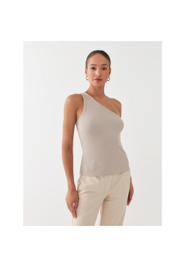 Gestuz топ Drew 10906258 Бежов Slim Fit - Pepit.bg