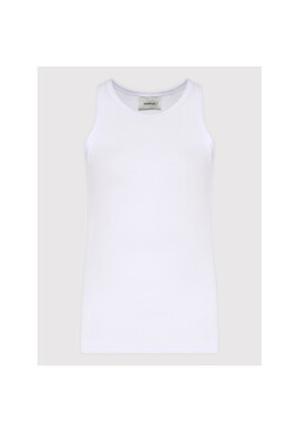 Gestuz топ Malbagz 10905115 Бял Regular Fit - Pepit.bg