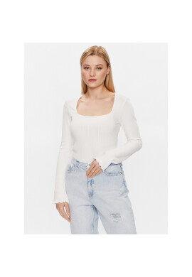 Gina Tricot Блуза Alba 18689 Бял Regular Fit - Pepit.bg