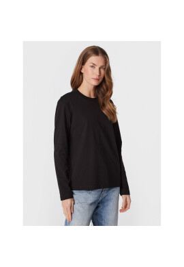 Gina Tricot Блуза Basic 18488 Черен Regular Fit - Pepit.bg
