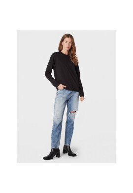 Gina Tricot Блуза Basic 18488 Черен Regular Fit - Pepit.bg