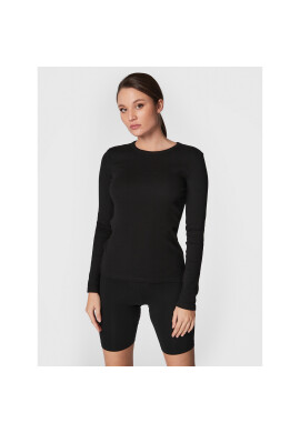 Gina Tricot Блуза Basic 18863 Черен Regular Fit - Pepit.bg