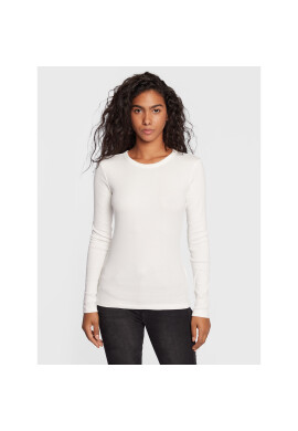 Gina Tricot Блуза Basic 18863 Екрю Regular Fit - Pepit.bg