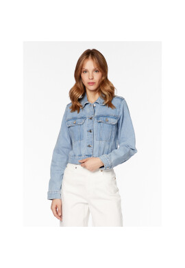 Gina Tricot Дънково яке 18792 Син Regular Fit - Pepit.bg