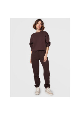 Gina Tricot Долнище анцуг Basic 87590 Кафяв Regular Fit - Pepit.bg
