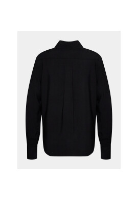 Gina Tricot Риза 19697 Черен Regular Fit - Pepit.bg