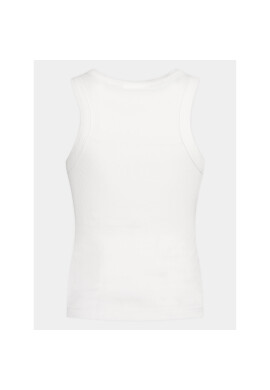 Gina Tricot топ Basic 13894 Бял Regular Fit - Pepit.bg