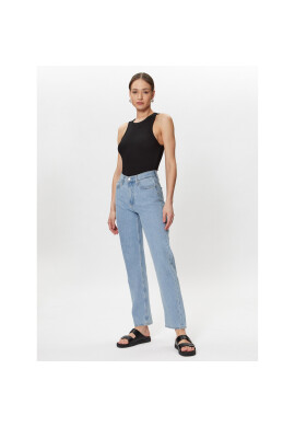 Gina Tricot топ Basic 13894 Черен Regular Fit - Pepit.bg