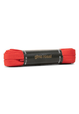 Gino Rossi Връзки за обувки Sneakers 0113 Червен - Pepit.bg