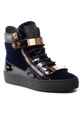 Giuseppe Zanotti Боти RS10053 Тъмносин - Pepit.bg