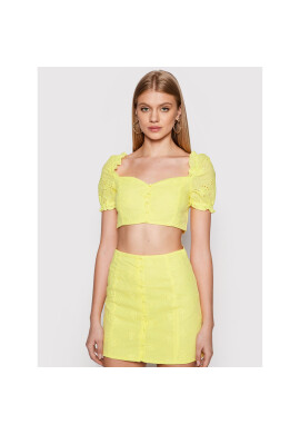 Glamorous Блуза GC0570 Жълт Regular Fit - Pepit.bg