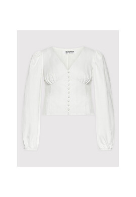 Glamorous Блуза KK0192 Бял Regular Fit - Pepit.bg
