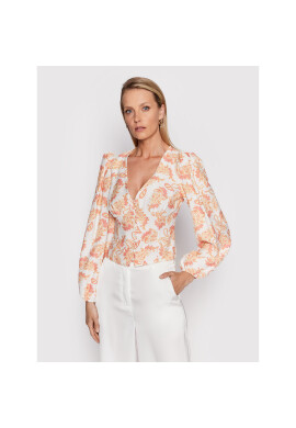Glamorous Блуза KK0192 Оранжев Regular Fit - Pepit.bg