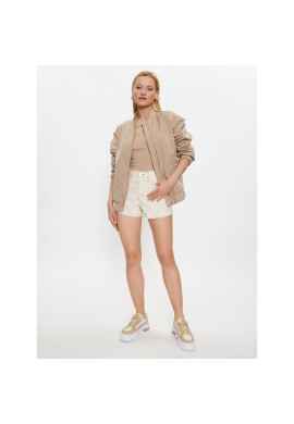 Glamorous Дънкови шорти KA6117A Бежов Regular Fit - Pepit.bg