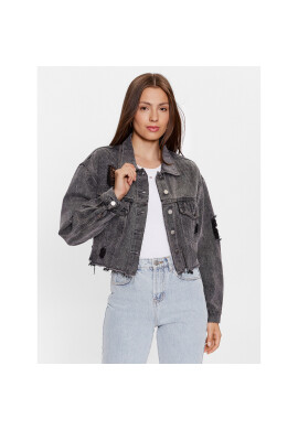 Glamorous Дънково яке KA6971 Сив Regular Fit - Pepit.bg