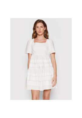 Glamorous Ежедневна рокля AN4235 Бял Regular Fit - Pepit.bg