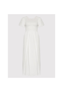Glamorous Ежедневна рокля CK6571 Бял Regular Fit - Pepit.bg