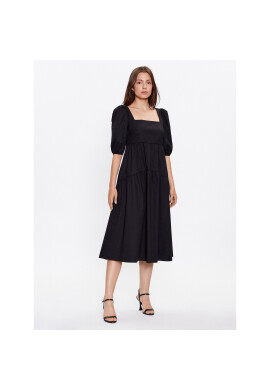 Glamorous Ежедневна рокля CK6662 Черен Regular Fit - Pepit.bg