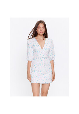 Glamorous Ежедневна рокля CK6917 Бял Regular Fit - Pepit.bg