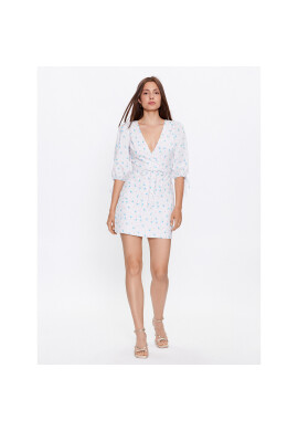 Glamorous Ежедневна рокля CK6917 Бял Regular Fit - Pepit.bg
