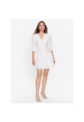 Glamorous Ежедневна рокля CK6977 Бял Regular Fit - Pepit.bg