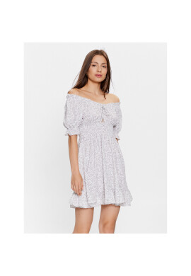 Glamorous Ежедневна рокля CK7006 Бял Regular Fit - Pepit.bg