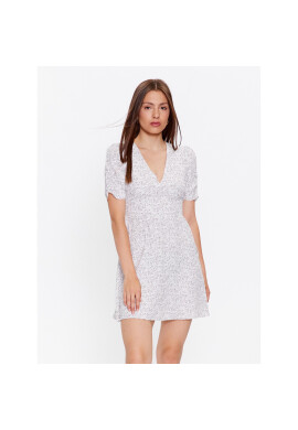 Glamorous Ежедневна рокля CK7065 Бял Regular Fit - Pepit.bg