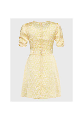 Glamorous Ежедневна рокля CK7065 Жълт Regular Fit - Pepit.bg