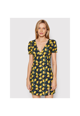 Glamorous Ежедневна рокля CK6614 Черен Regular Fit - Pepit.bg