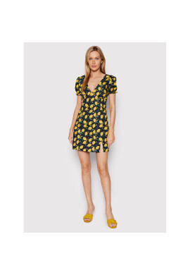 Glamorous Ежедневна рокля CK6614 Черен Regular Fit - Pepit.bg