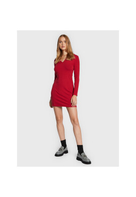 Glamorous Ежедневна рокля CK6755 Червен Regular Fit - Pepit.bg