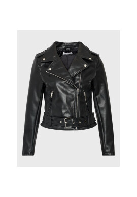Glamorous Яке от имитация на кожа RL0522 Черен Regular Fit - Pepit.bg