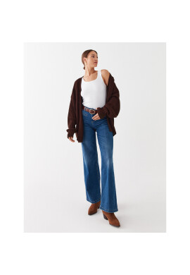 Glamorous Кардиган LC1367 Кафяв Relaxed Fit - Pepit.bg