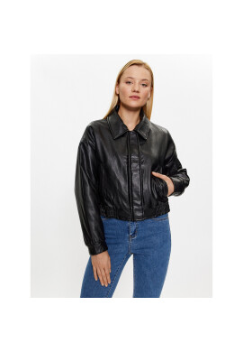 Glamorous Кожено яке CK6230 Черен Regular Fit - Pepit.bg