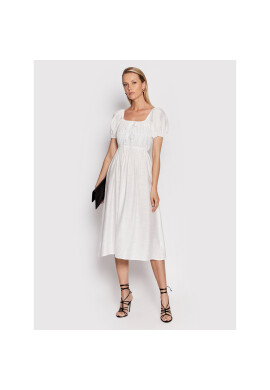 Glamorous Лятна рокля CK6574 Бял Regular Fit - Pepit.bg