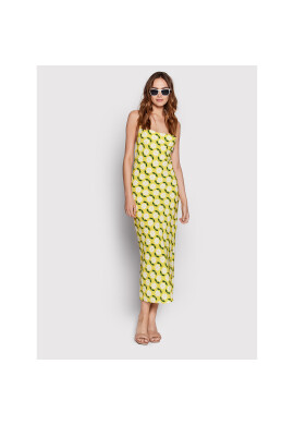 Glamorous Лятна рокля CA0281 Жълт Regular Fit - Pepit.bg