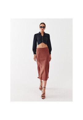 Glamorous Миди пола CK5462 Червен Regular Fit - Pepit.bg