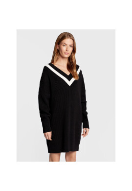 Glamorous Плетена рокля CK6704 Черен Regular Fit - Pepit.bg