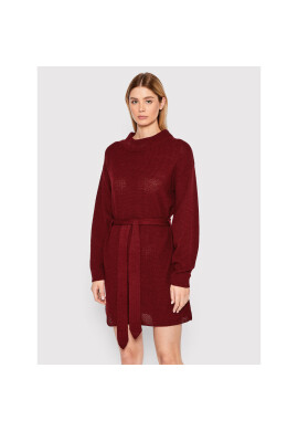 Glamorous Плетена рокля LC1029 Бордо Regular Fit - Pepit.bg