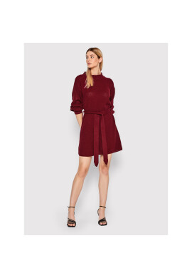 Glamorous Плетена рокля LC1029 Бордо Regular Fit - Pepit.bg
