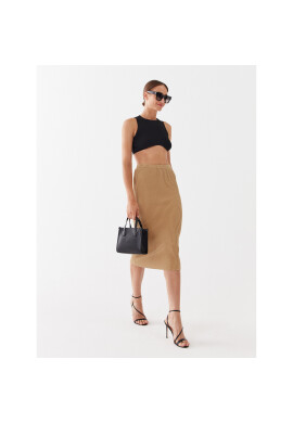 Glamorous Пола тип молив KA6961 Кафяв Slim Fit - Pepit.bg