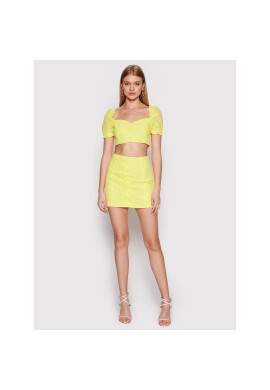 Glamorous Пола тип трапец GC0571 Жълт Regular Fit - Pepit.bg