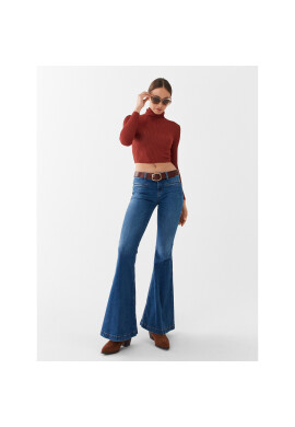 Glamorous Поло AN4310 Кафяв Slim Fit - Pepit.bg