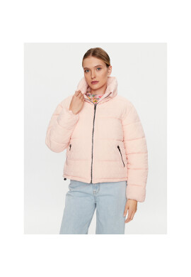 Glamorous Пухено яке AC1206C Розов Regular Fit - Pepit.bg