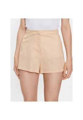 Glamorous Шорти от плат TM0520A Бежов Regular Fit - Pepit.bg
