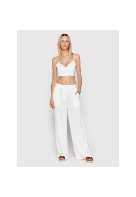 Glamorous Текстилни панталони GS0129A Бял Regular Fit - Pepit.bg
