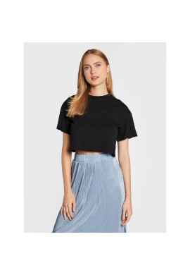 Glamorous Тишърт AN4259 Черен Cropped Fit - Pepit.bg
