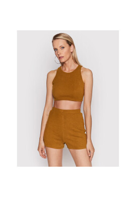 Glamorous топ AN4204 Кафяв Regular Fit - Pepit.bg